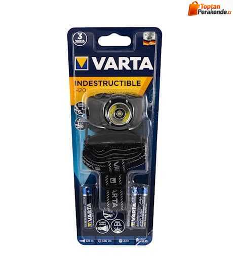 Varta 17731 1W Led Indestructible Kafa Feneri 3AAA